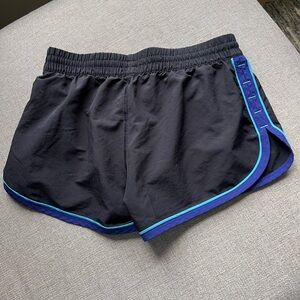 Under Armour Black and Blue Athletic Shorts
